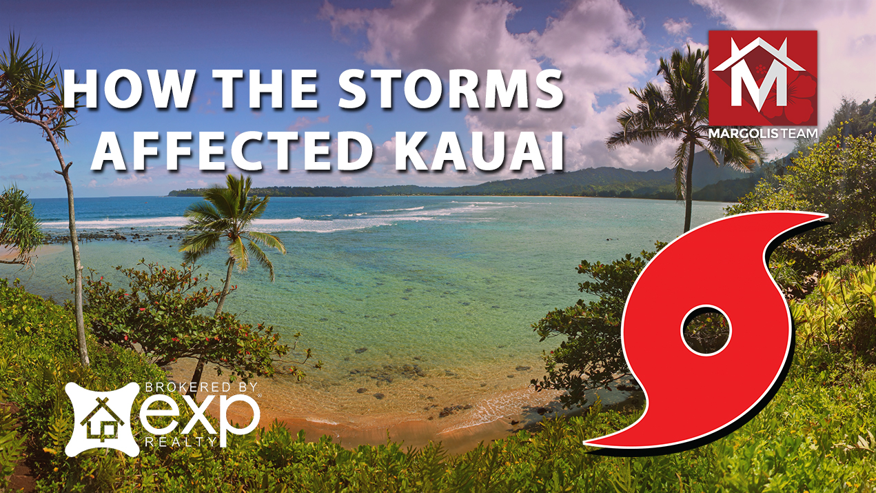 How the Storms Affected Kauai Earlier  This Year?